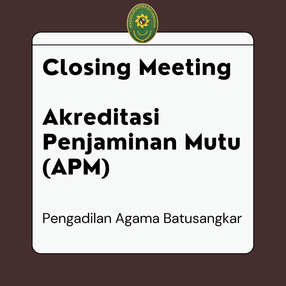 closing meeting