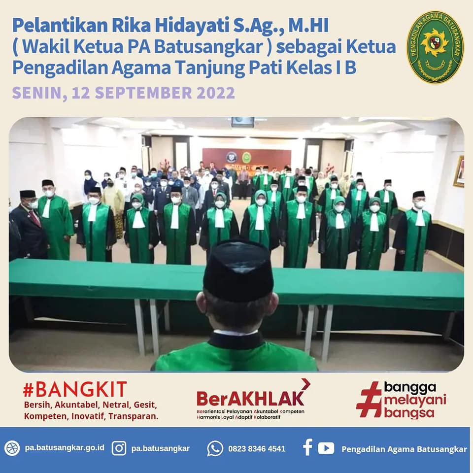 pelantikan rika hidayati