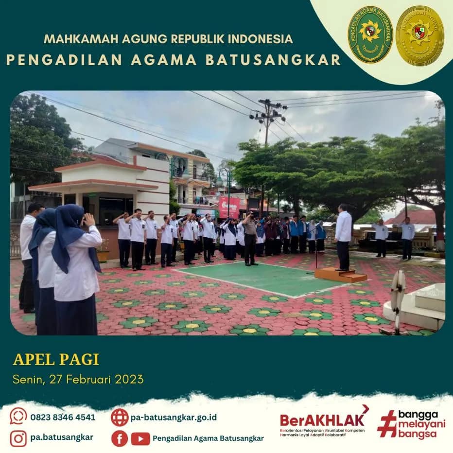 apel pagi 27 feb 23
