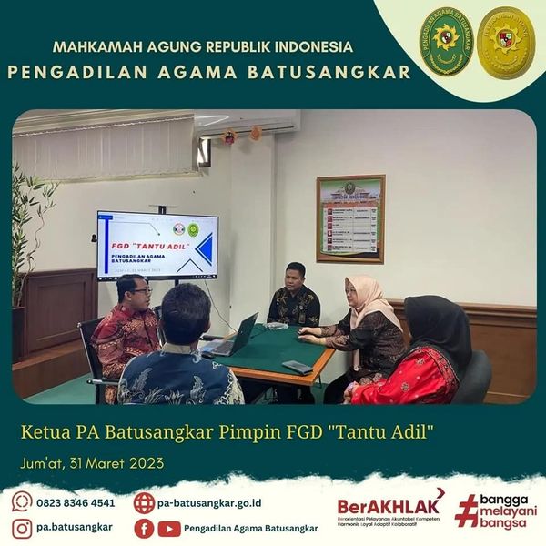 fgd tantu adil