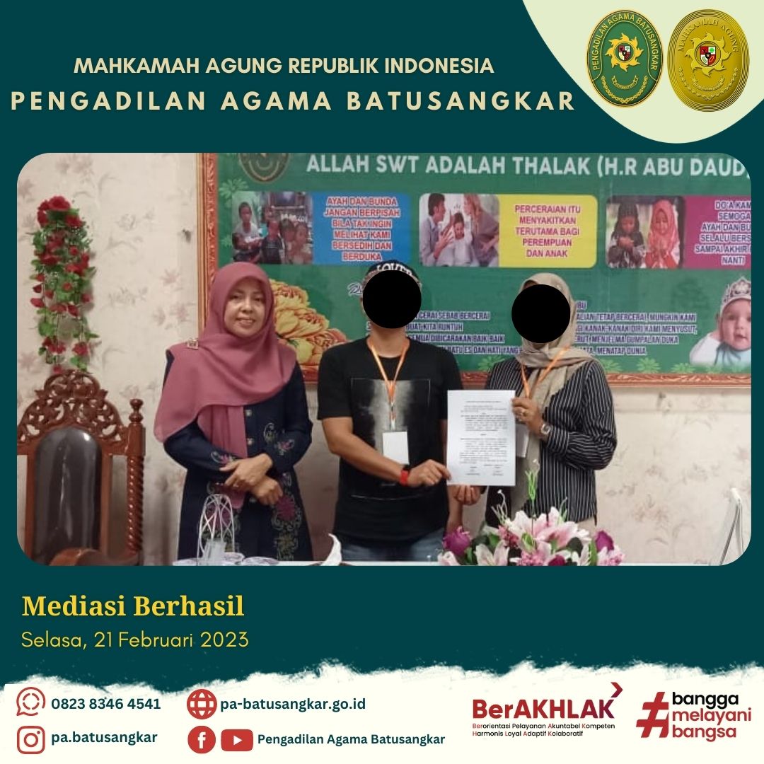 mediasi berhasil bu nongliasma 21 feb 23