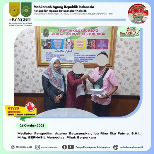 mediasi berhasil rina