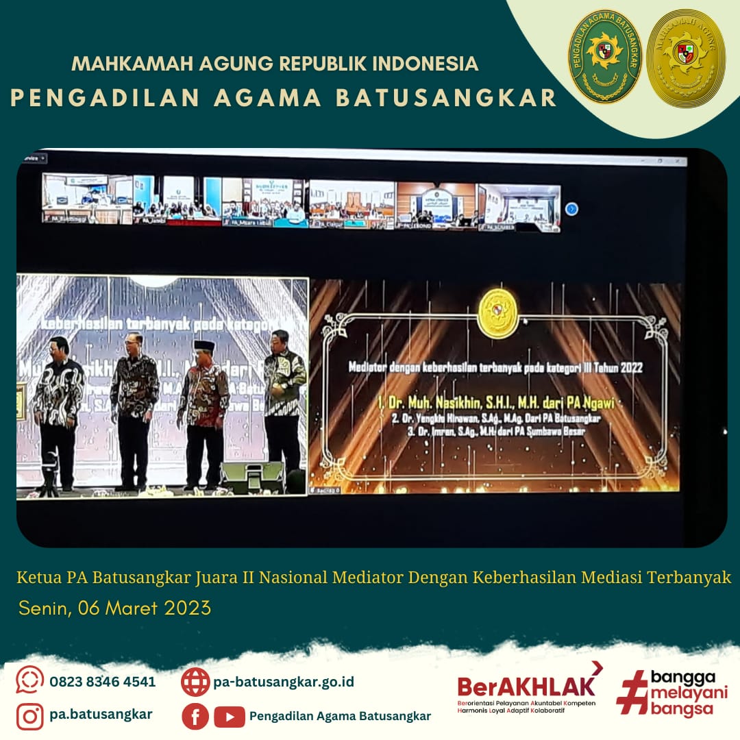 mediator terbaik 2 nasional