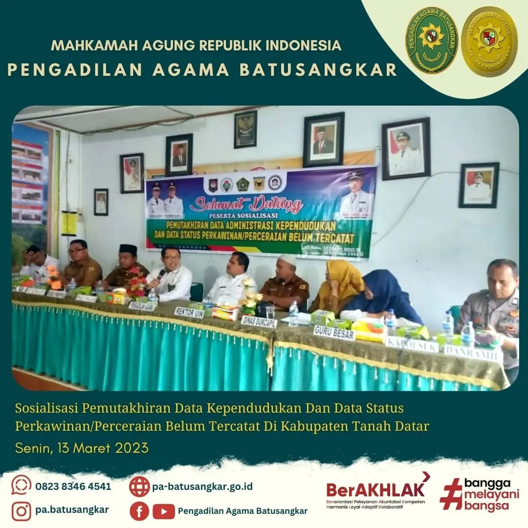 narasumber sosialisasi pemutakhiran data