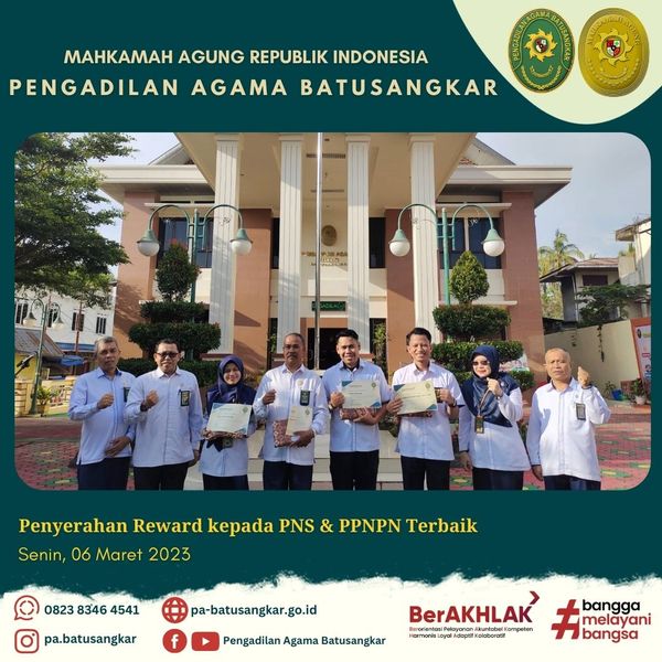 penyerahan reward