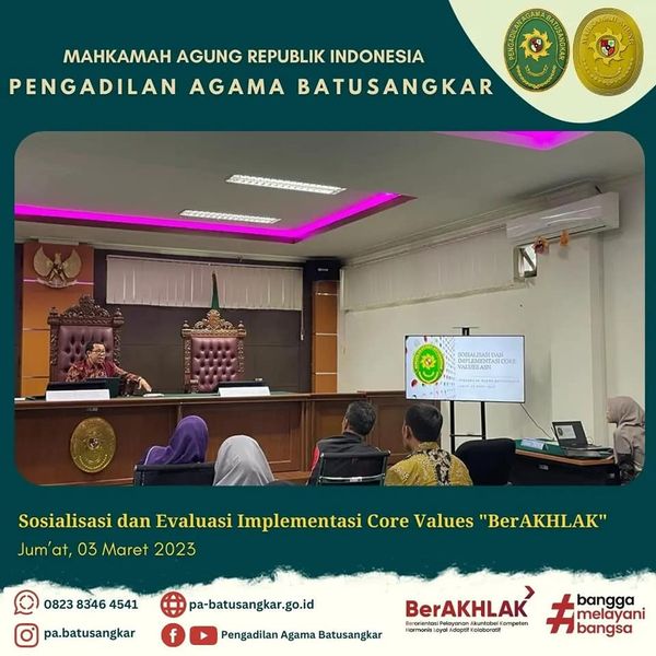 sosialisasi core value asn