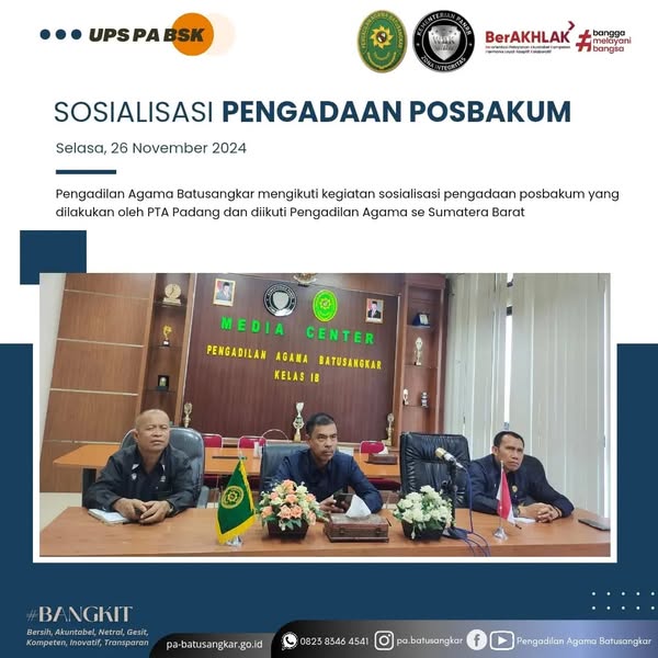 sosialisasi posbakum