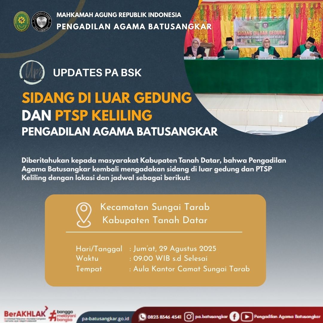 Sidang Keliling 29 Agustus