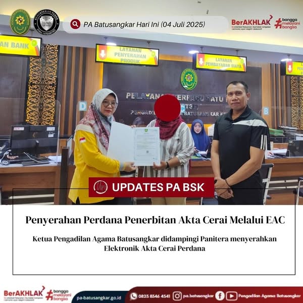 penyerahan ac pertama
